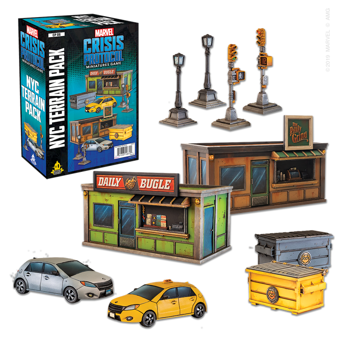 Marvel Crisis Protocol : NYC Terrain Pack